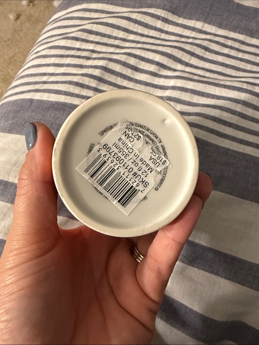 Starbucks Ceramic Tumbler Double Wall Insulated Cup - Picture 3 of 5